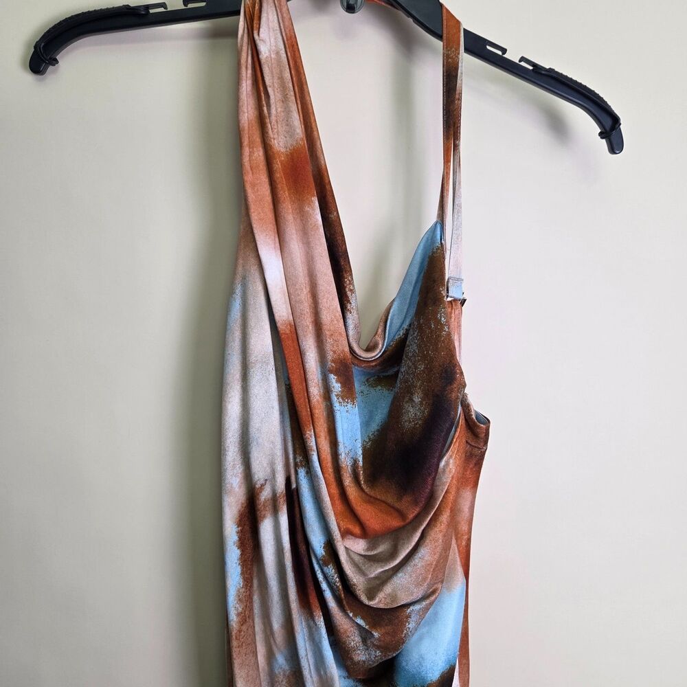 Significant Other Rhode Maxi Dress Cowl Neck Open Back Slip NWT 10 - Picture 5 of 11
